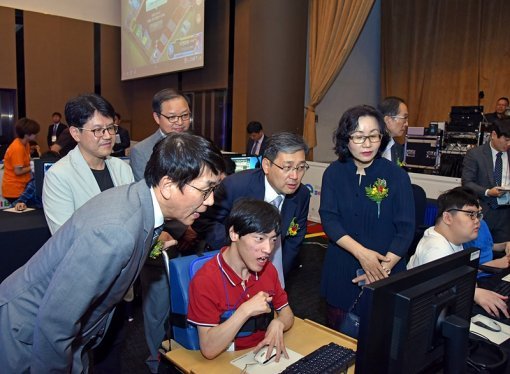 2016 전국 장애학생 페스티벌 현장 사진 (제공=넷마블게임즈)