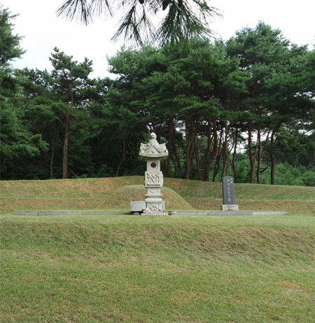 경기 남양주시에 있는 덕혜옹주의 묘. 문화재청 제공