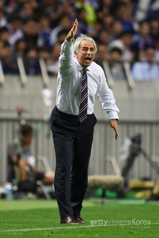 일본 축구대표팀 바히드 할릴호지치 감독. 사진=ⓒGettyimages이매진스