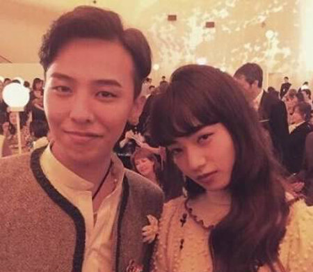 열애설에 휩싸인 가수 지드래곤(왼쪽)과 일본 배우 고마쓰 나나. 사진 출처 구글 이미지