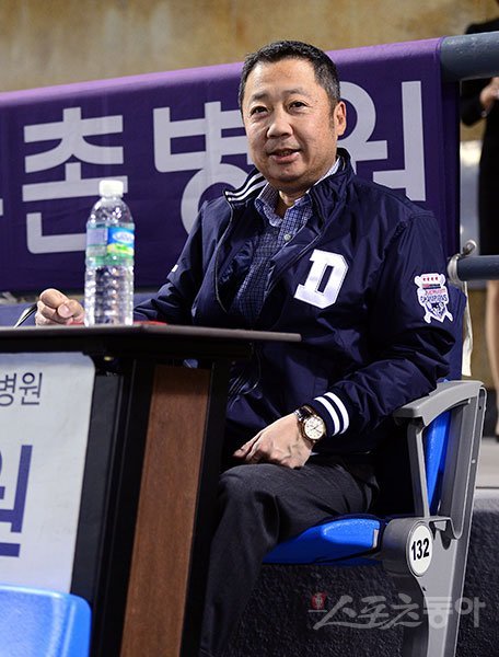 두산베어스 박정원 구단주. 잠실｜김종원기자 won@donga.com