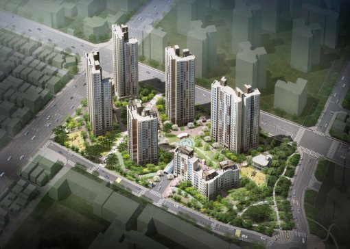 신길뉴타운 아이파크 조감도. 현대산업개발 제공