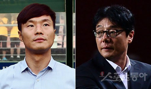 광주 남기일 감독-서울 황선홍 감독(오른쪽). 스포츠동아DB