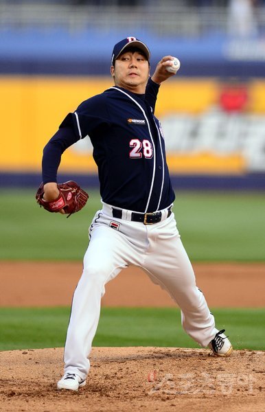 두산 장원준. 마산｜김종원기자 won@donga.com