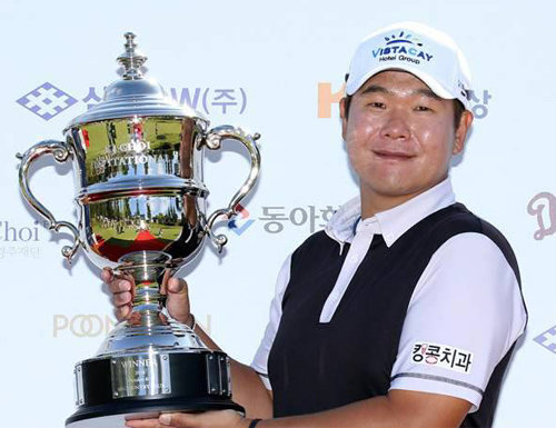 현대해상 최경주 인비테이셔널에서 시즌 두 번째 우승을 차지한 주흥철. KPGA 제공