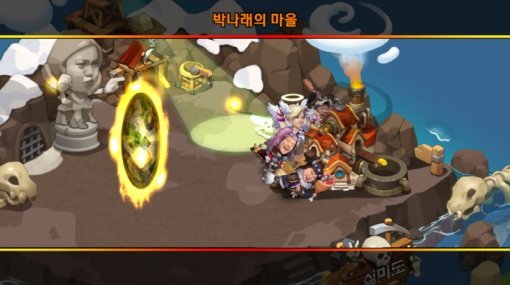 개그판타지 스크린샷(자료출처- 큐로홀딩스)