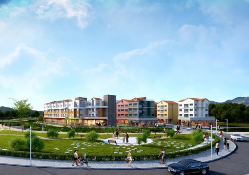 이천 도자예술촌 내 이천가로수길세비뉴 투시도