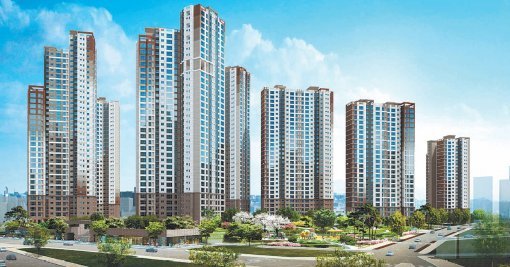 신촌숲 아이파크 투시도