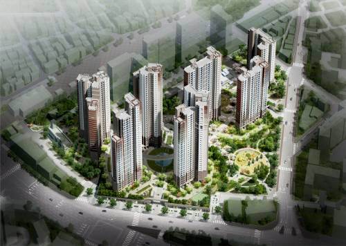 신촌숲 아이파크 조감도