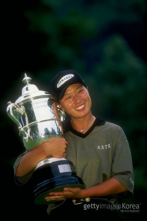 1999년 US여자오픈 우승 당시 박세리. 사진=ⓒGettyimages이매진스