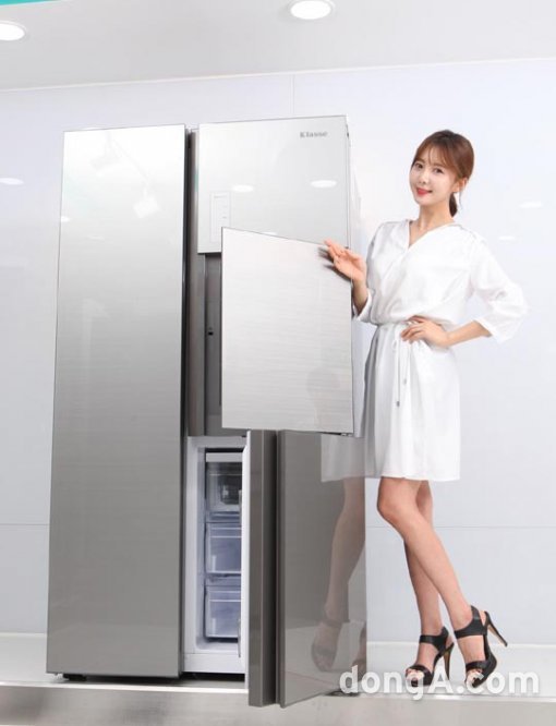 동부대우전자 3도어 냉장고 ‘클라쎄 큐브’ 신제품 (모델명:FR-A803QRGS)