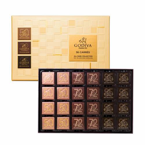 고디바는 100% 카카오버터만을 이용해 초콜릿을 만든다. 카카오열매는 집중력과 사고력 향상에 효과가 있는 것으로 알려져 있다. 고디바 제공