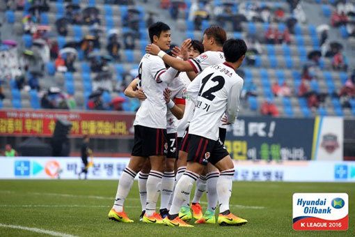 광주FC. 사진제공｜한국프로축구연맹