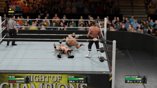 WWE 2K 17 스크린샷(출처=게임동아)