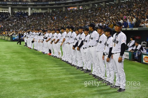 일본 야구대표팀. 사진=ⓒGettyimages이매진스