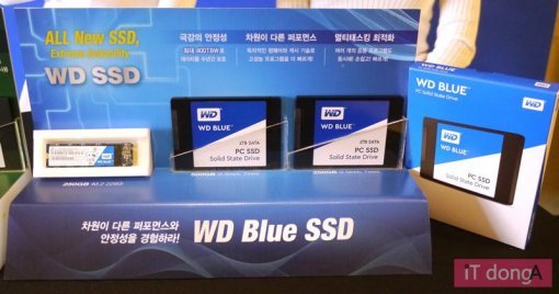 WD 블루 SSD(출처=IT동아)