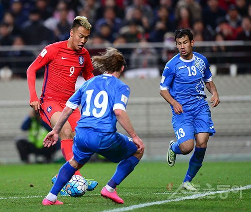 축구대표팀 김신욱. 스포츠동아DB