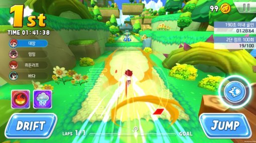 테일즈런너 리볼트 스크린샷(출처=게임동아)