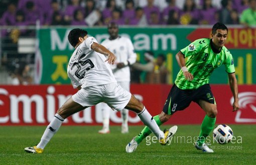 2011년 AFC 챔피언스리그 결승전 당시 전북의 경기 장면. 사진=ⓒGettyimages이매진스