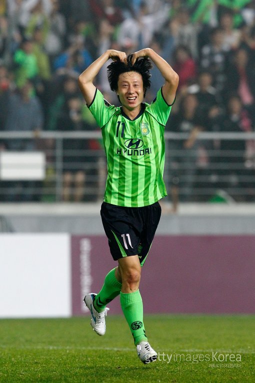 2011년 알 사드와의 결승전 당시 동점골을 기록한 이승현. 사진=ⓒGettyimages이매진스