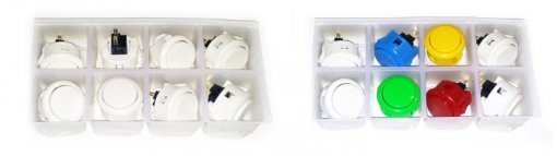 (OBSF-30 모델 (산와) // 다양한 색의 버튼이 있다.)(출처=게임동아)