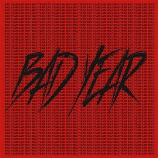 산이 ‘나쁜 X(Bad Year)’ 앨범 표지