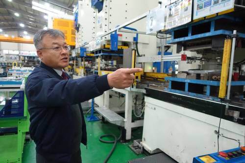 ㈜알가, 대일공업㈜의 문상인 대표(