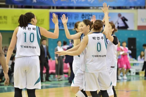 KEB하나은행. 사진제공｜WKBL