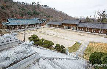 겨울 농촌관광 코스 중 하나로 선정된 경북 김천시 증산면의 수도암. 농림축산식품부 제공