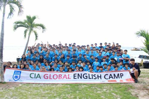 지난해 ’CIA 필리핀 영어캠프’에 참가한 학생들. ㈜CIA열린교육 제공