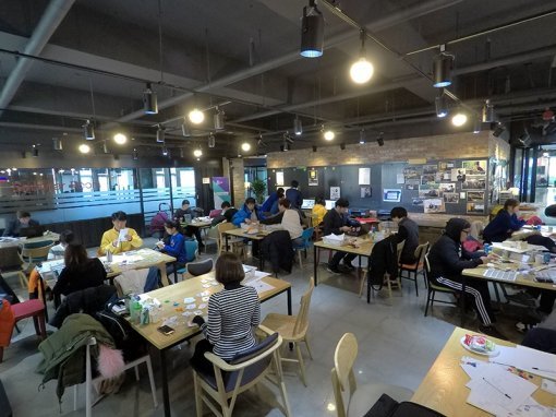 에이큐브에서 열린 제2회 보드게임 메이커톤(출처=IT동아)