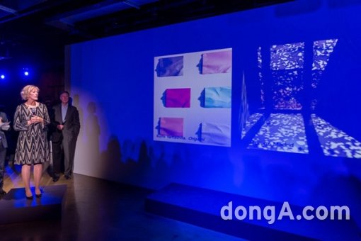 벤자민무어페인트는 지난 8일 서울 논현동 인터와이어드 스튜디오에서 ‘2017 올해의 컬러’ 행사를 개최하고 내년도 컬러 트렌드를 이끌 23가지 컬러를 발표했다. 사진제공=벤자민무어페인트