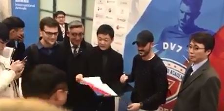 사진=다비드 비야 소셜미디어 캡처