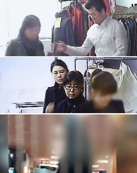 사진=TV조선, JTBC 방송화면 갈무리/위부터 이영선, 윤전추, 조여옥