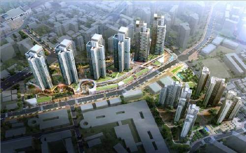 옛 남부교정시설 개발 후.