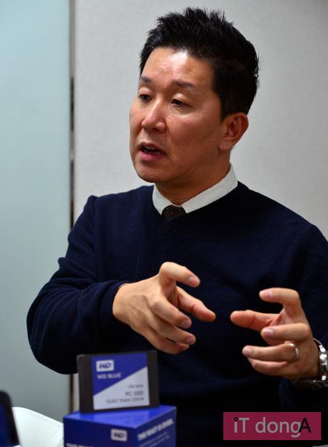 웨스턴디지털 코리아 박길선 부장(출처=IT동아)