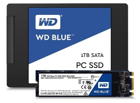 WD SDD '블루'와 M.2(출처=IT동아)