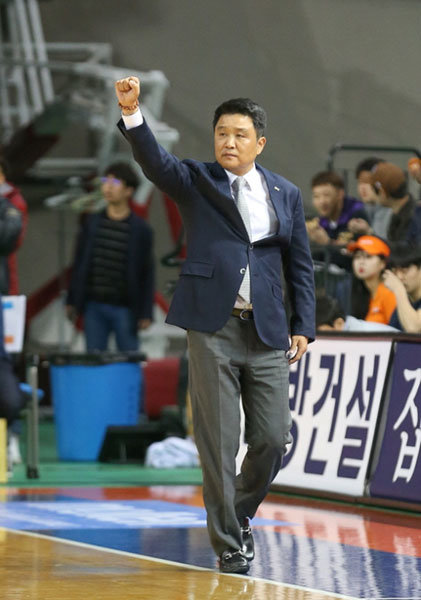 전자랜드 유도훈 감독. 사진제공｜KBL