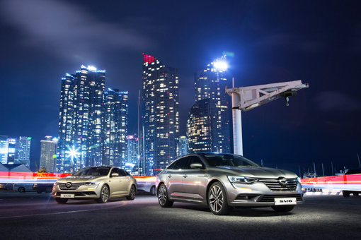 르노삼성자동차가 가솔린 모델에 이어 출시한 디젤모델 ‘SM6 dCi’. 뛰어난 연비는 물론 경쾌한 주행능력, 첨단장비가 눈길을 끈다. 사진제공 르노삼성자동차.