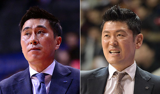 삼성 이상민 감독-KCC 추승균 감독(오른쪽) 사진｜스포츠동아DB·KBL