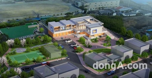 보성 예당권역 다목적복지센터 신축공사 조감도