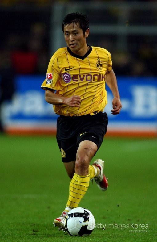 도르트문트 시절 이영표. 사진=ⓒGettyimages이매진스