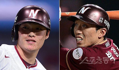 넥센 임병욱-박정음(오른쪽). 스포츠동아DB