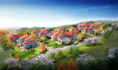 평택 파인힐타운 투시도