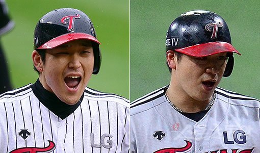 LG 유강남-정상호(오른쪽). 스포츠동아DB