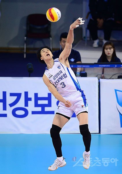 삼성화재 박철우. 대전｜김진환 기자 kwangshin00@donga.com