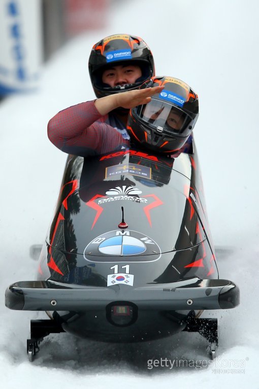 봅슬레이 대표팀 원윤종-서영우조. 사진=ⓒGettyimages이매진스