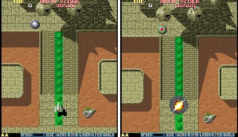 시작하자마자 가만히 있으면 총알이 날아와서 알아서 죽게된다(출처=게임동아)