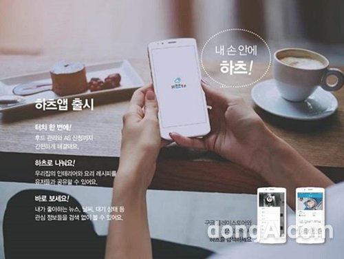 국내 시장 점유율 1위 레인지 후드 전문업체인 하츠(haatz)가 후드 전문 쇼핑몰과 후드앱을 오픈했다.  사진제공=하츠