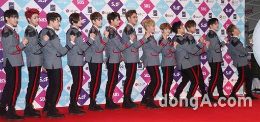 그룹 세븐틴. 동아닷컴DB